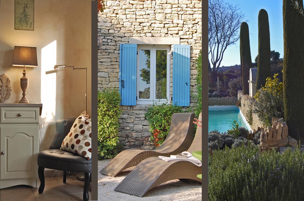 Cypres Du Paradis A Gordes Exteriör bild